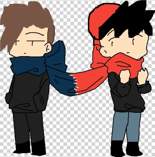 Red X Blue X3 - Cartoon