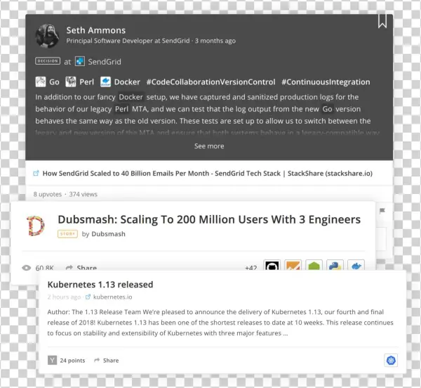 Stackshare Feed - Stackshare