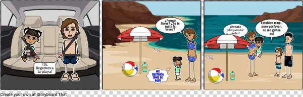Tirilla De Español - Cartoon