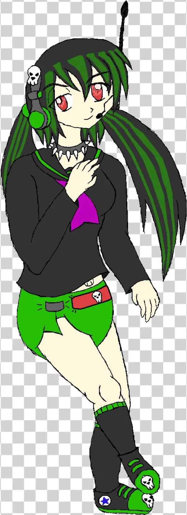 Zoe Hirashima Blood-b0xer Style