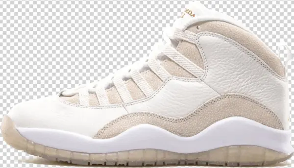 Air Jordan 10 Retro Ovo 9 Shoes Summit White / Metallic