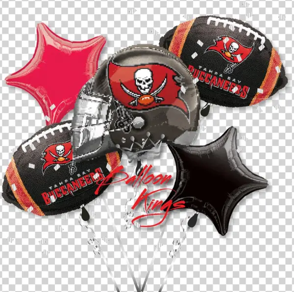 Buccaneers Bouquet - Black Star Balloon - Party Supplies & Decorations,