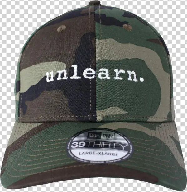 Camo New Era Fitted Hat