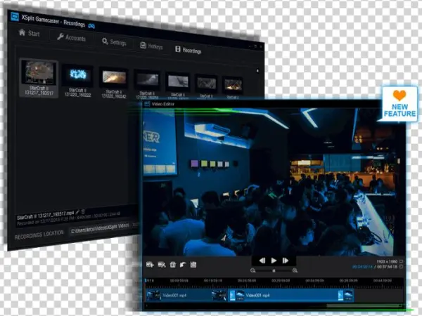 Edit And Upload Recordings - Xsplit