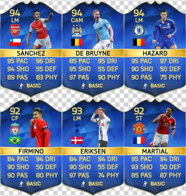 #fifa #fut #tots #sanchez #debruyne #hazard #firmino - Crew