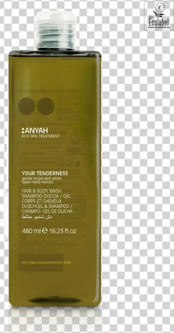 Gentle Hair & Body Wash, 480 Ml, Ecolabel Certified, - Flr500rlmay