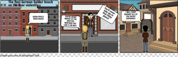 German Graphic Novel - Cartoon