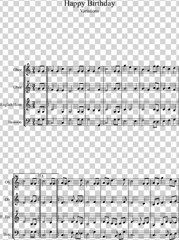 Print - Sheet Music