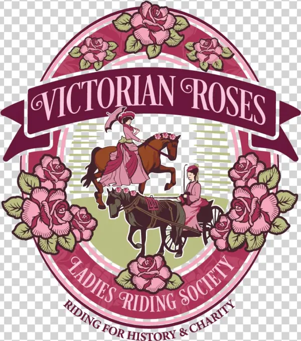 Vrlrs Logo, Victorian Roses Ladies - Cartoon