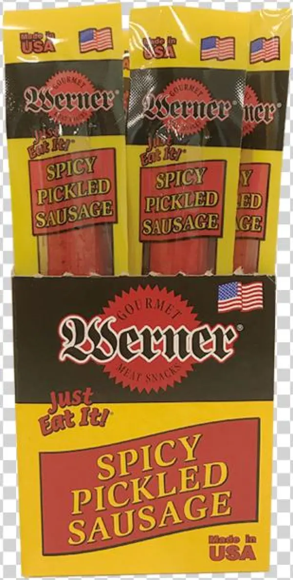 Werner Shredded Beef Jerky Chew 0.32 Oz Each | Retro