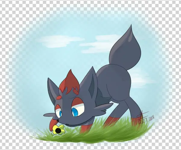Zorua By Werewolfsans101 - Cartoon