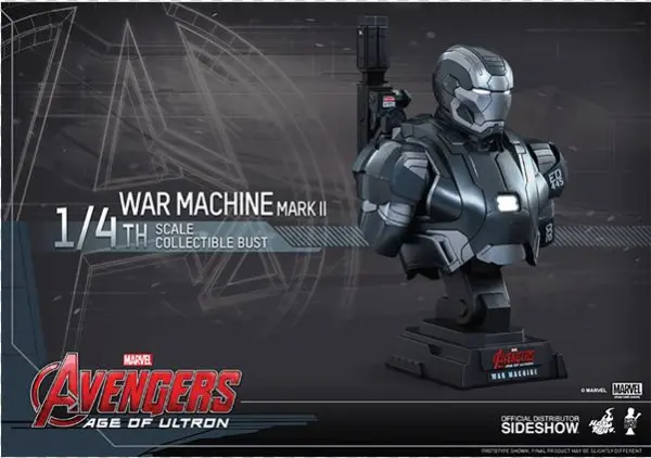 1 Of - Hot Toys Marvel Age Of Ultron War Machine Mark Ii 1:4