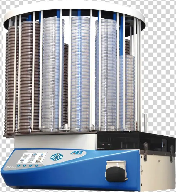 Automated Pourer Stacker Culture Media Plate Pouring - Biomerieux (aes / Chemunex) Biomerieux Aps One Culture