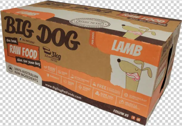 Big Dog Frozen Raw Food For All Dogs - Kangaroo 3kg