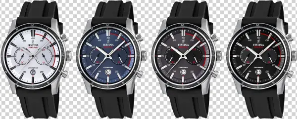 F16874 - Festina Men's Quartz Watch With White Dial Chronograph