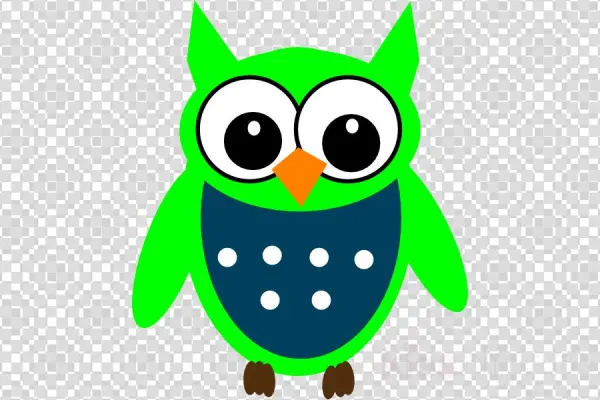Green Owl Clip Art Clipart Owl Clip Art