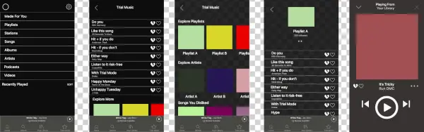 Having Trial Mode Be On The Nav Bar, The Easiest Entry