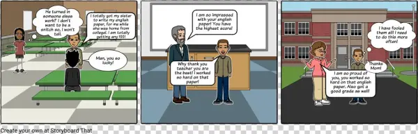 I Have Fooled Them All - Cartoon
