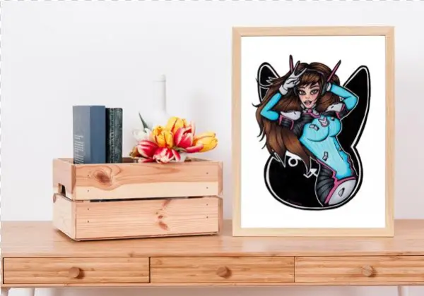 Original Overwatch D - Art