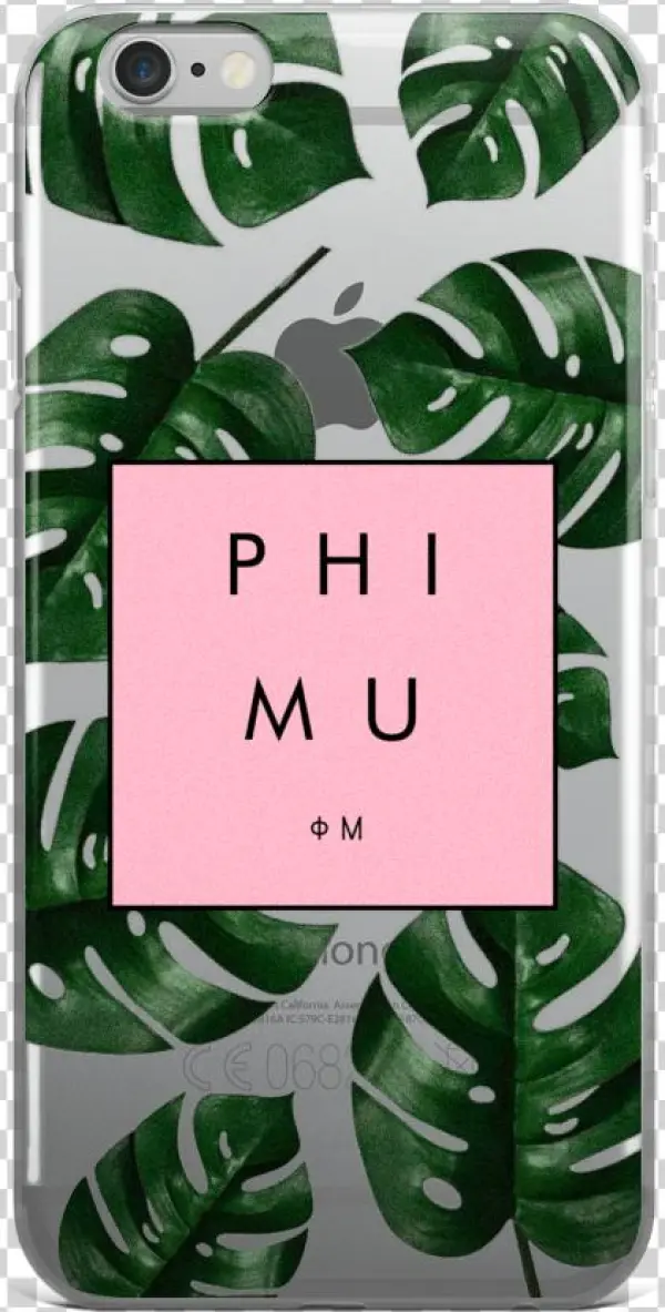 Phi Mu Tropical Iphone Case