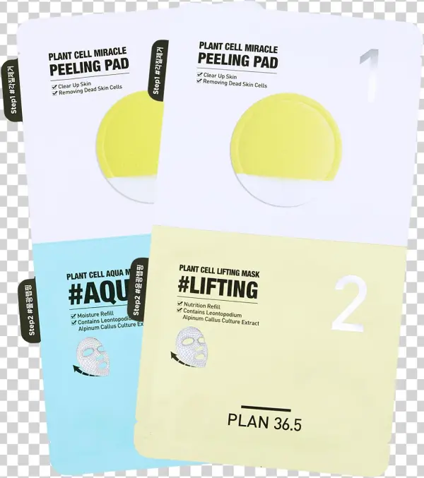 Plan36.5 Plant Cell Lifting Mask 1pc 韩国plan36.5 植物细胞