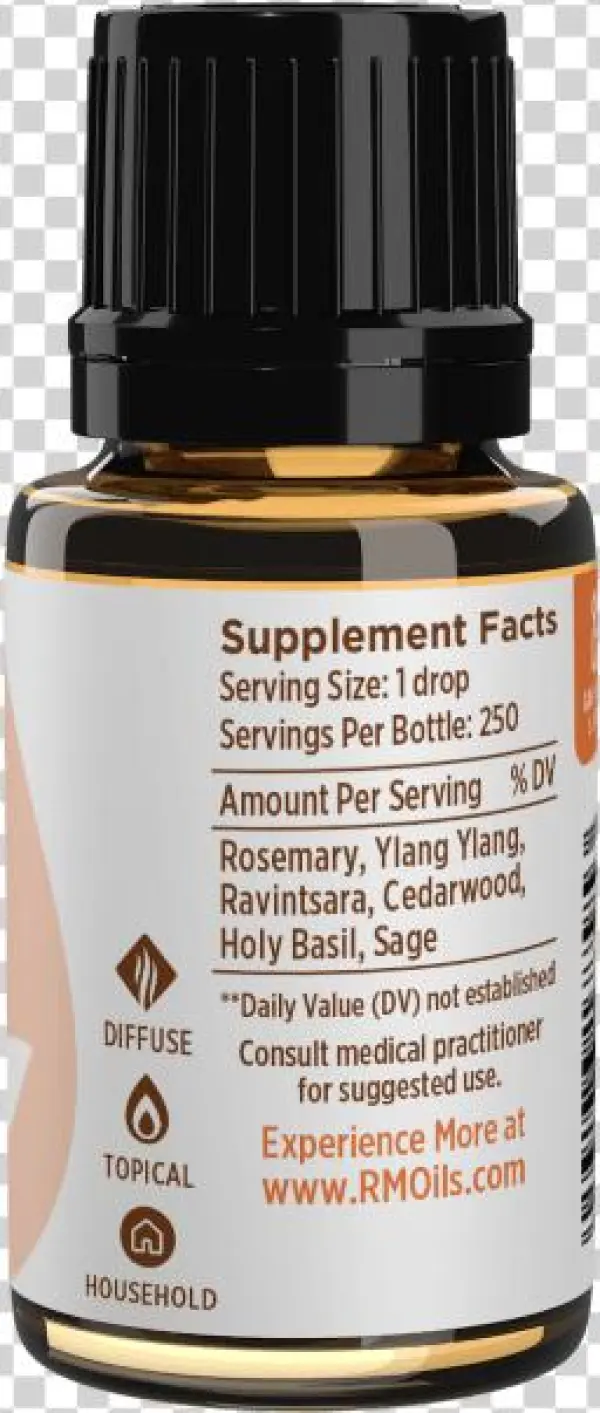 Sticker Top Hair Support Turn - Rocky Mountain Oils Fitness Pure Natural Essential