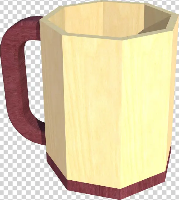 Maple And Purpleheart Mug