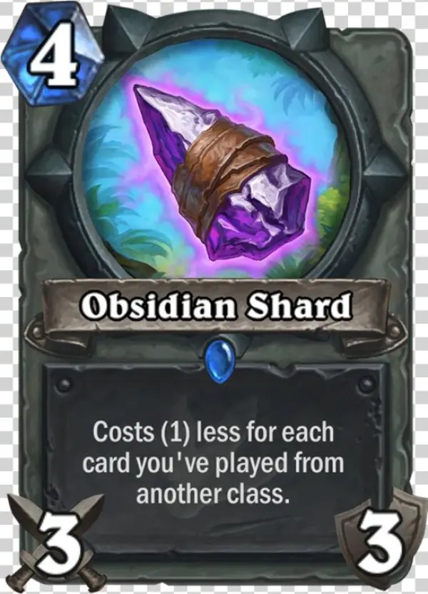 Obsidian Shard Card