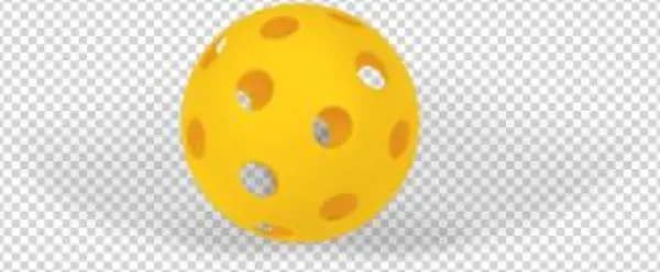 Perforated Ball Soft, Yellow, Ø 9 Cm