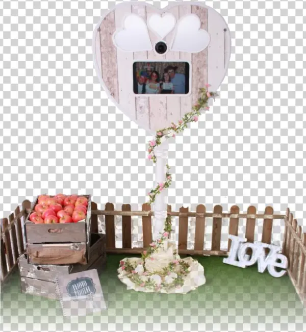 Photo Heart Booth Png