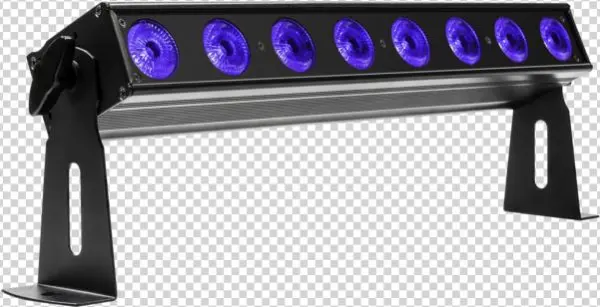 Prolights Lumipix8h 8 X 12w Rgbwap/fc Led Batten