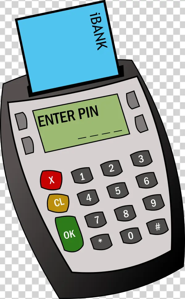 This Free Icons Png Design Of Chip And Pin Machine