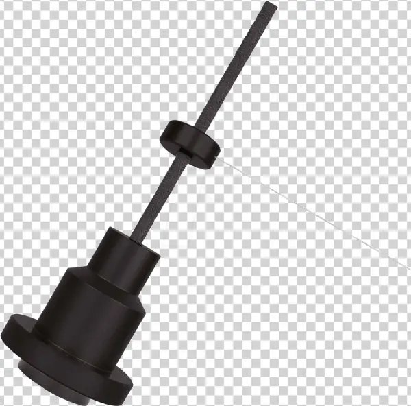 Vintage 1906 Pendulum, Black Osram