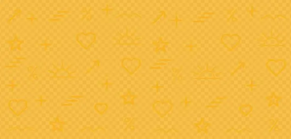 Banner Symbology Monochromatic Gold