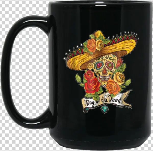 Dia De Los Muertos Skull Png