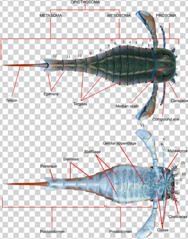 Eurypterus Anatomy
