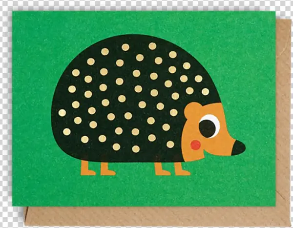 Hedgehog Card