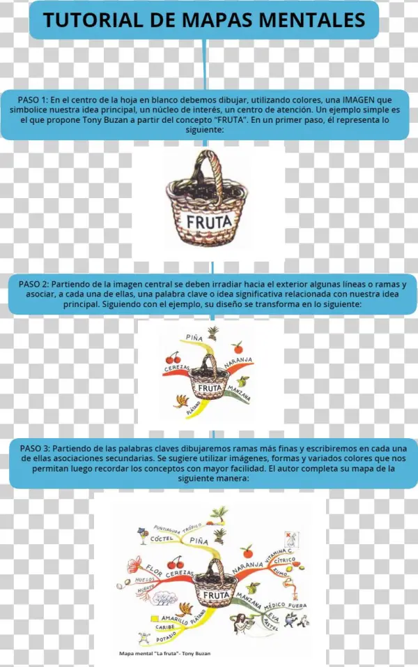 Pasos De Como Hacer Un Mapa Mental