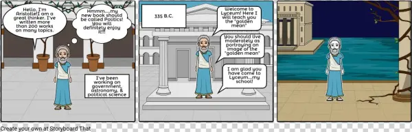 Storyboard For Aristotle