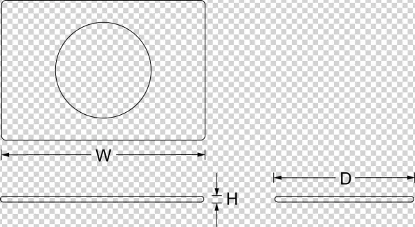 Vanity Drawing Countertop Detail