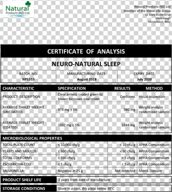 Coa Nn Sleep
