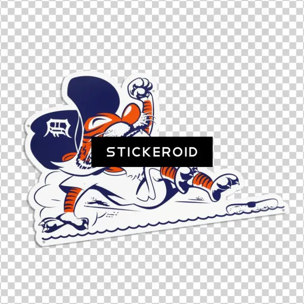 Detroit Tigers Sign Sticker