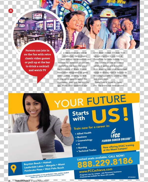 Gametime Miami In Family Matters Magazine Pg3