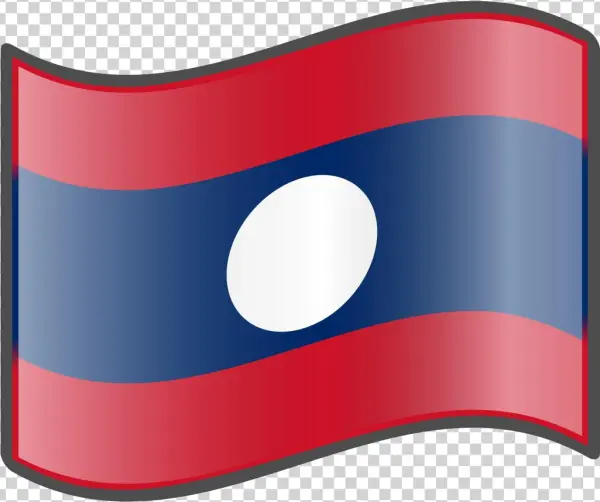 Nuvola Laotian Flag