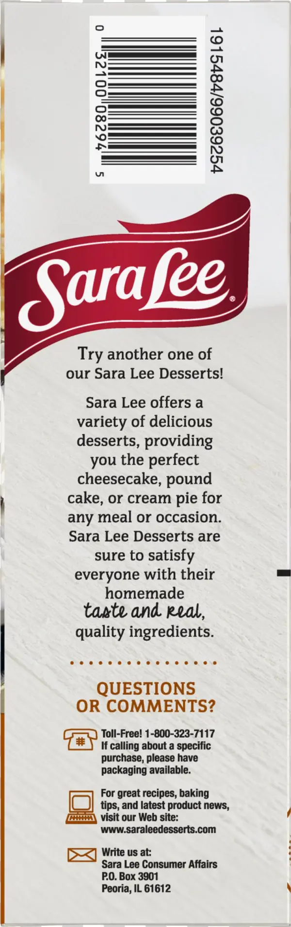 Sara Lee Logo Png