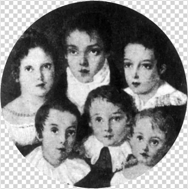 Ana Luisa De Loreto Wife Of Caxias With Siblings
