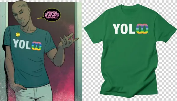 Comic Book Art Wicked And Divine - Wicked And The Divine Dionysus