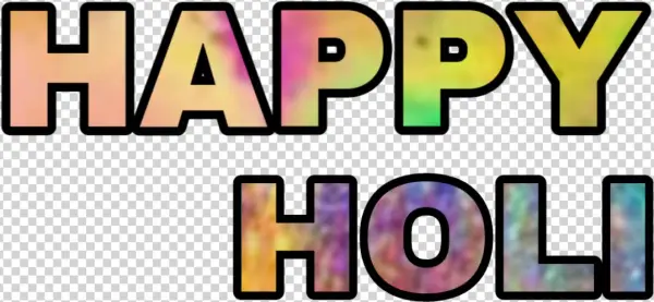 Holi Png Effect