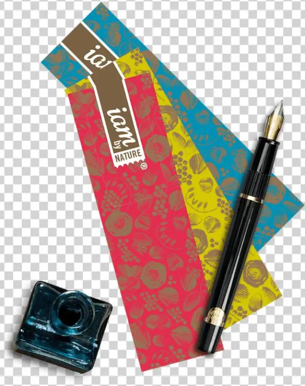 Iambynature Bookmark Pen - Calligraphy