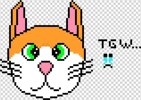 Kitten Or Aj - Cartoon